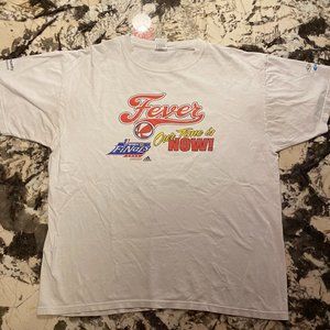 White Vintage Basketball Tee